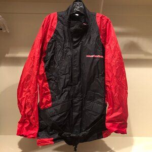 Motoboss Waterproof Motorcycle Riding Rain Jacket Packable X-Large